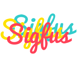 Sigfus disco logo