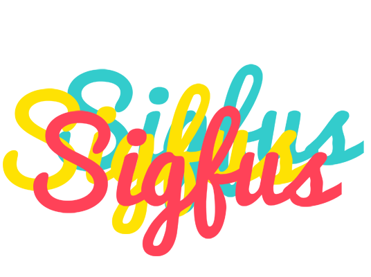 Sigfus disco logo