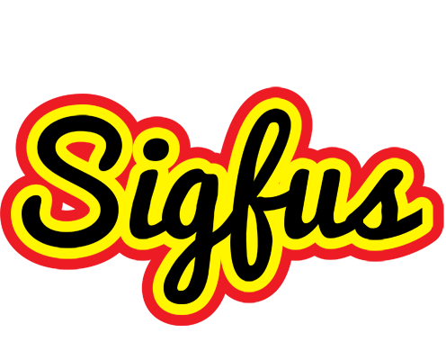 Sigfus flaming logo
