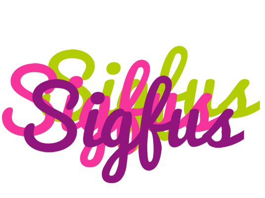 Sigfus flowers logo