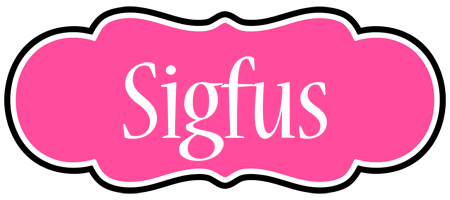 Sigfus invitation logo