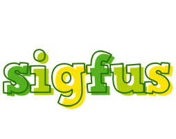 Sigfus juice logo