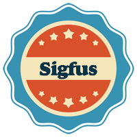 Sigfus labels logo
