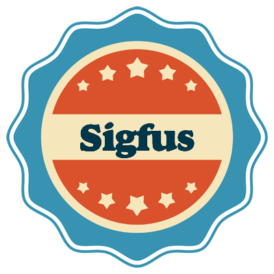 Sigfus labels logo