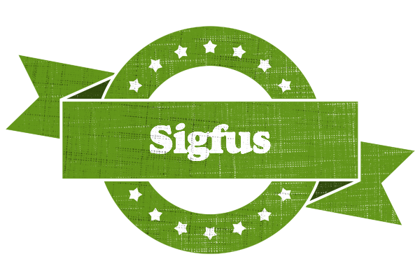 Sigfus natural logo