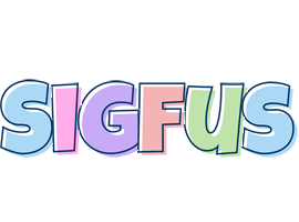 Sigfus pastel logo