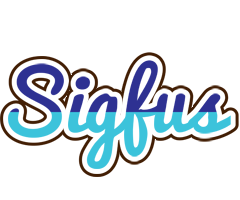 Sigfus raining logo