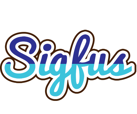 Sigfus raining logo