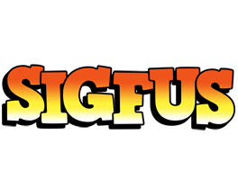 Sigfus sunset logo