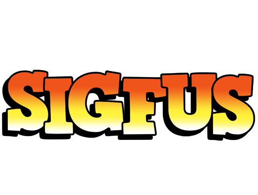 Sigfus sunset logo