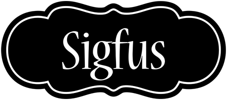 Sigfus welcome logo