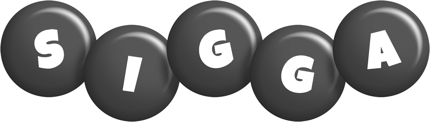 Sigga candy-black logo