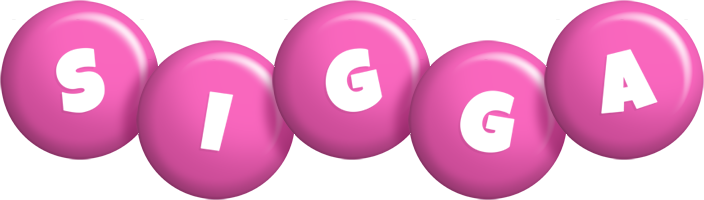 Sigga candy-pink logo