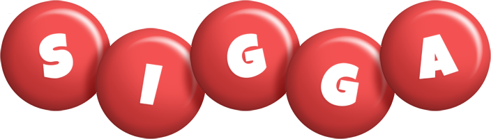 Sigga candy-red logo