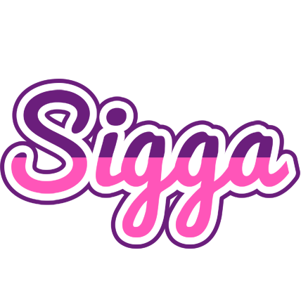 Sigga cheerful logo