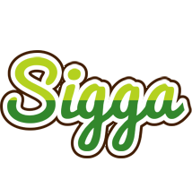 Sigga golfing logo