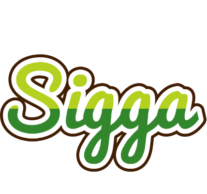 Sigga golfing logo
