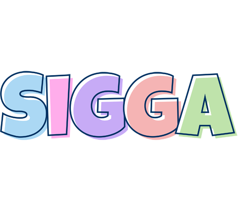 Sigga pastel logo