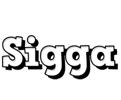 Sigga snowing logo