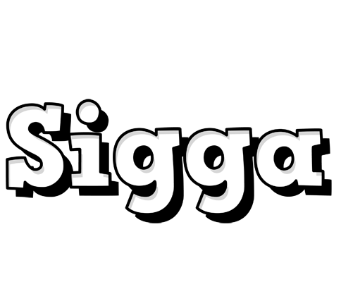 Sigga snowing logo