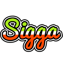 Sigga superfun logo