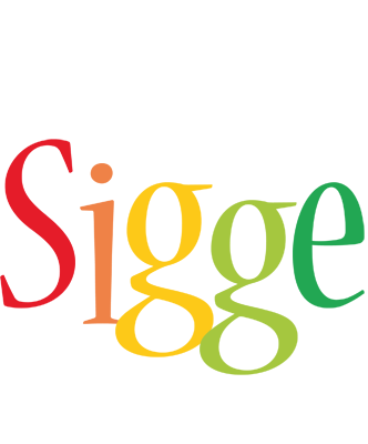 Sigge birthday logo