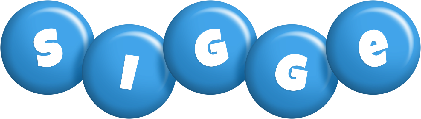 Sigge candy-blue logo