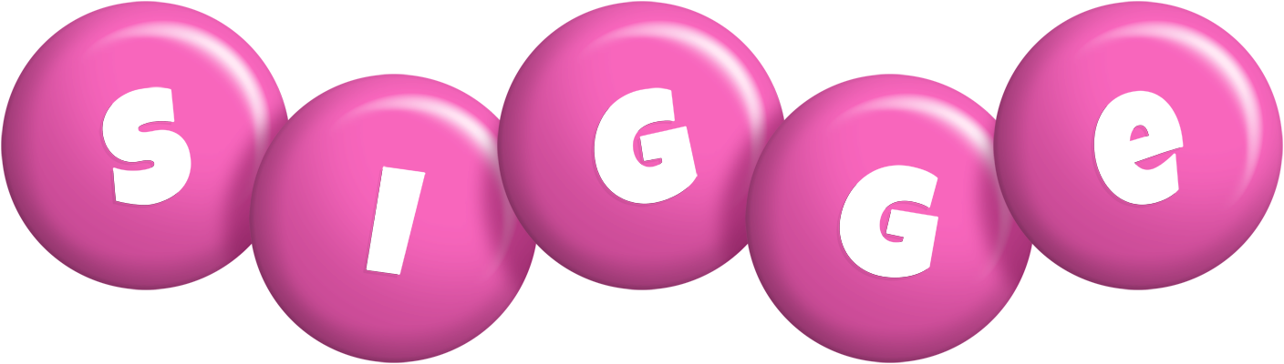 Sigge candy-pink logo