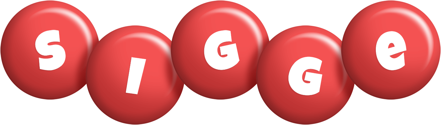 Sigge candy-red logo
