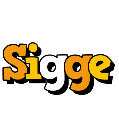 Sigge cartoon logo