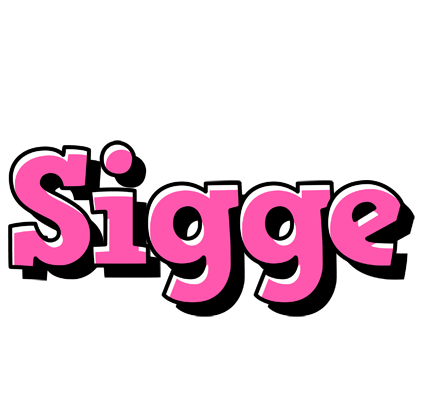 Sigge girlish logo
