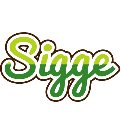 Sigge golfing logo