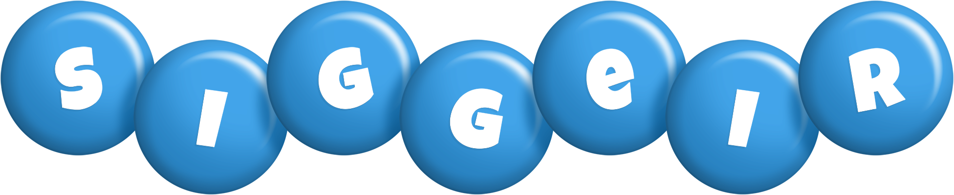 Siggeir candy-blue logo