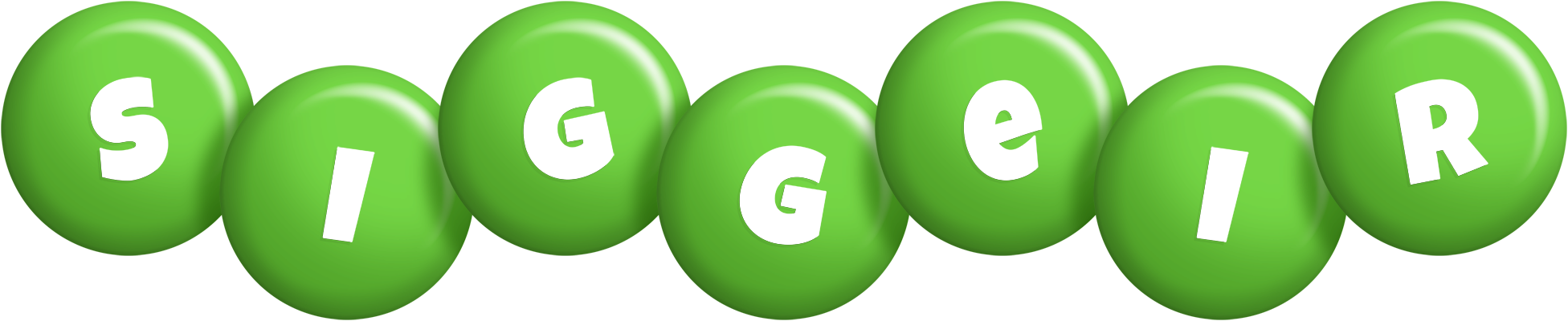 Siggeir candy-green logo