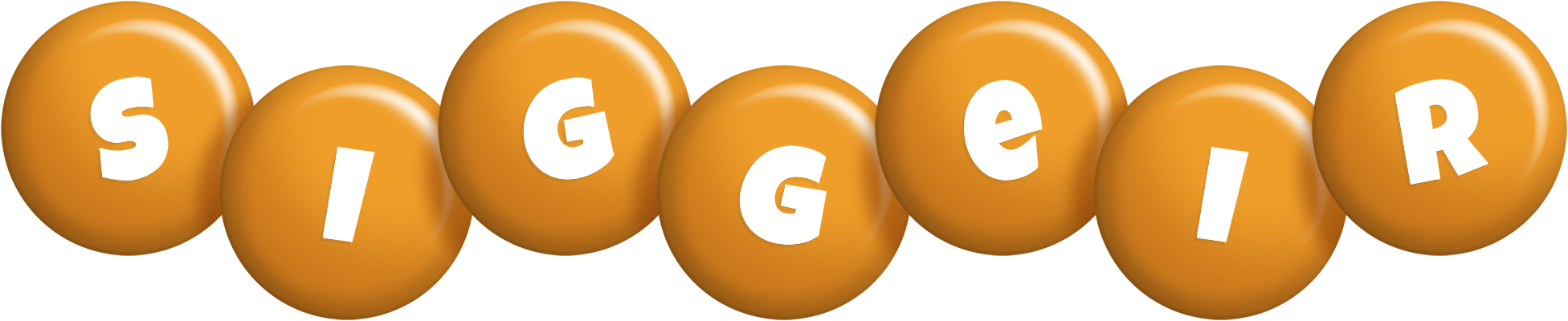 Siggeir candy-orange logo