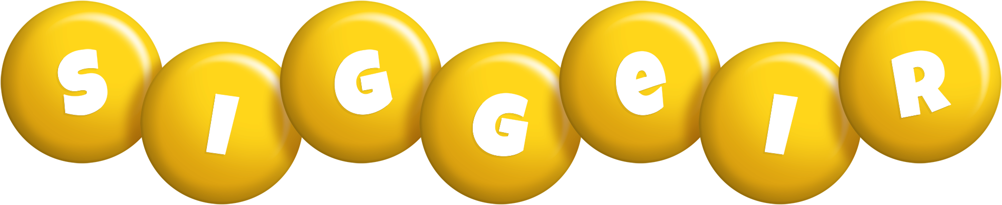 Siggeir candy-yellow logo