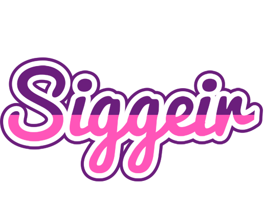Siggeir cheerful logo