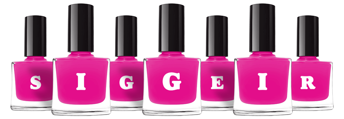Siggeir nails logo
