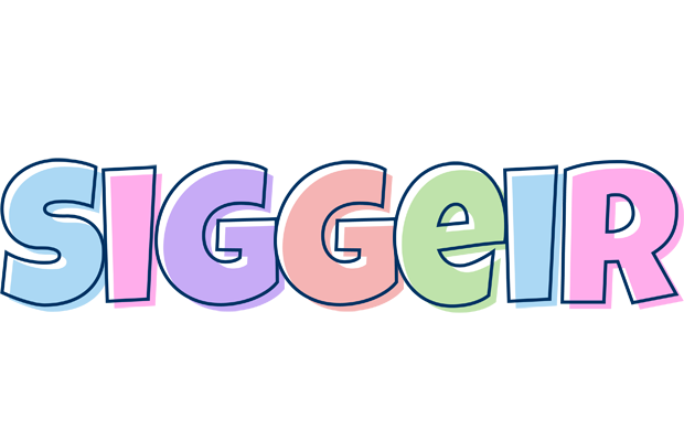 Siggeir pastel logo