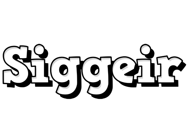 Siggeir snowing logo