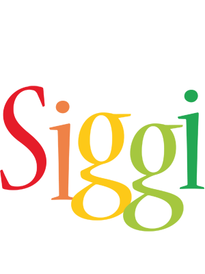 Siggi birthday logo