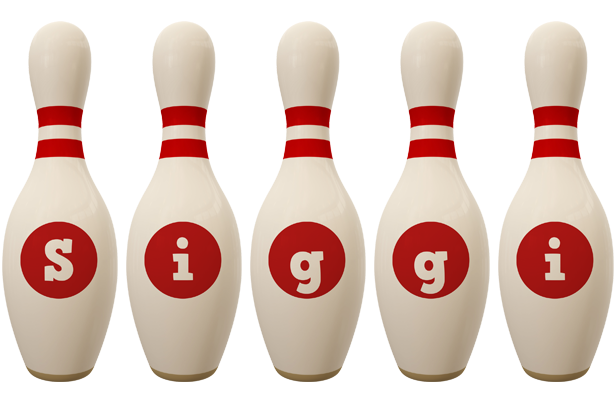Siggi bowling-pin logo