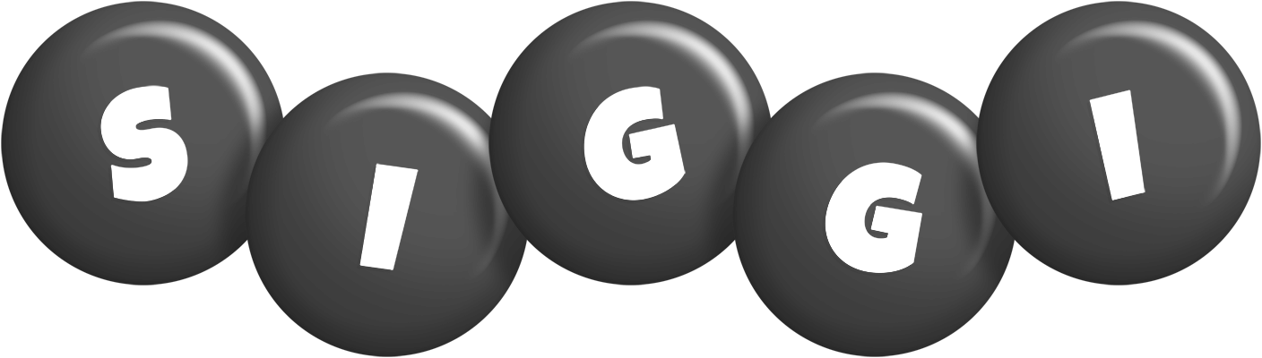 Siggi candy-black logo