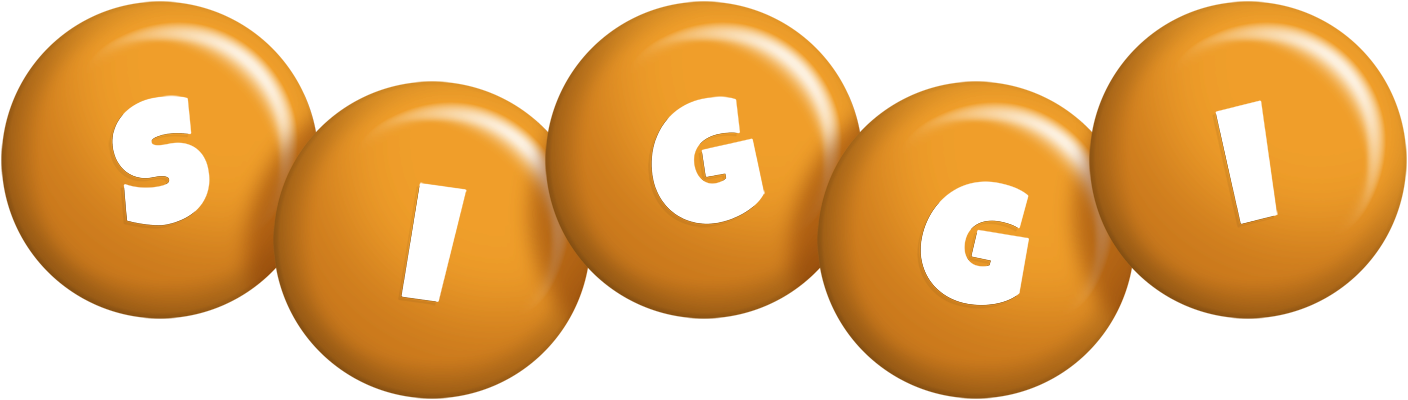 Siggi candy-orange logo