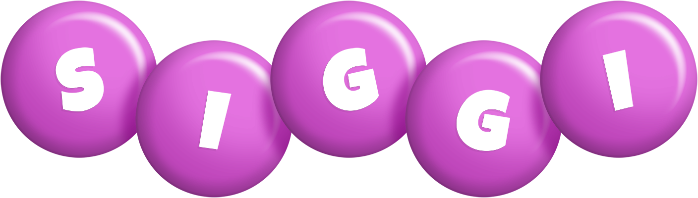 Siggi candy-purple logo