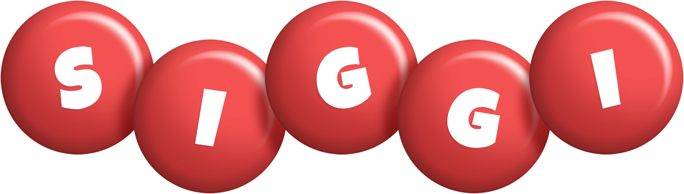 Siggi candy-red logo