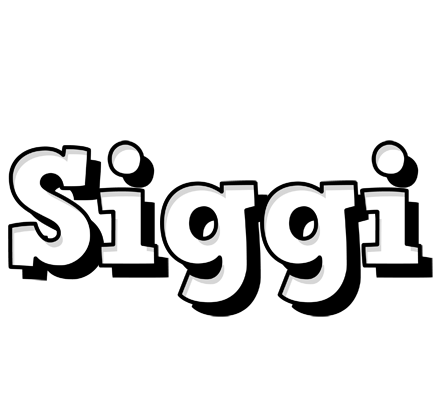 Siggi snowing logo