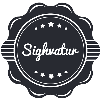 Sighvatur badge logo