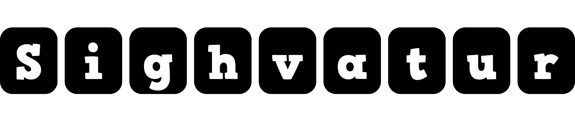 Sighvatur box logo