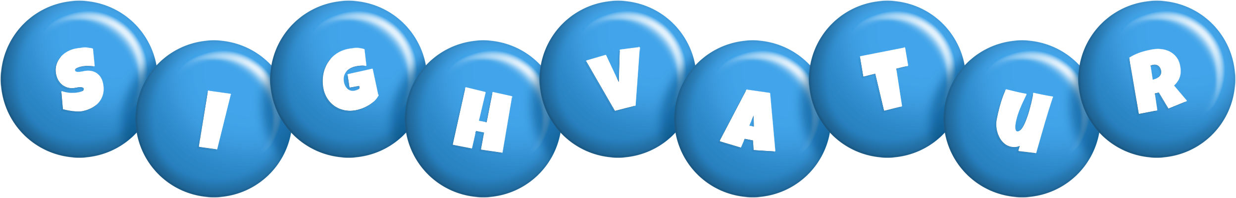 Sighvatur candy-blue logo